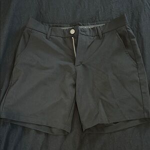 PRIMO Black Performance Shorts - 7" Inseam, Size 30 (Worn Once)